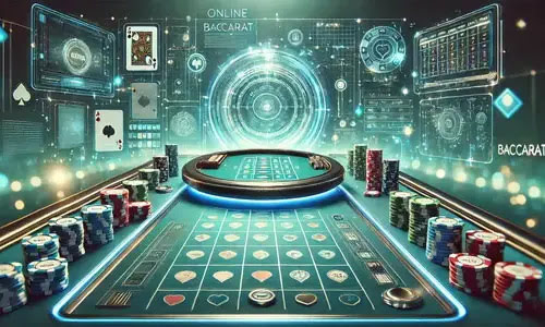 Online baccarat spil